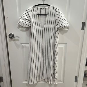 Black and White stripe dress